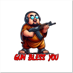 Gun Bless You Posters and Art